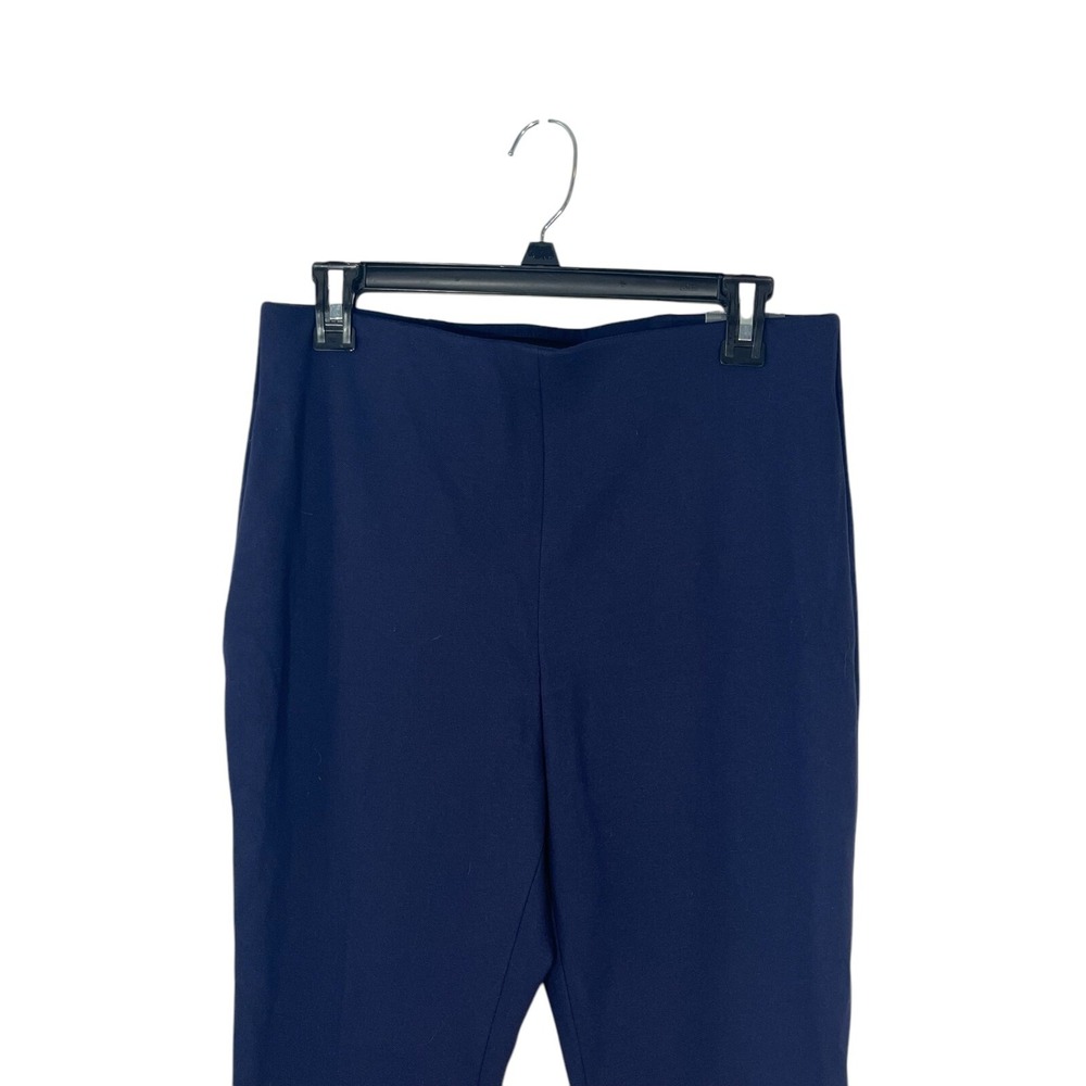 Talobts NWT Women's Montauk Blue‎ Ankle Pants High Waist Flare Leg 8P - Picture 6 of 8